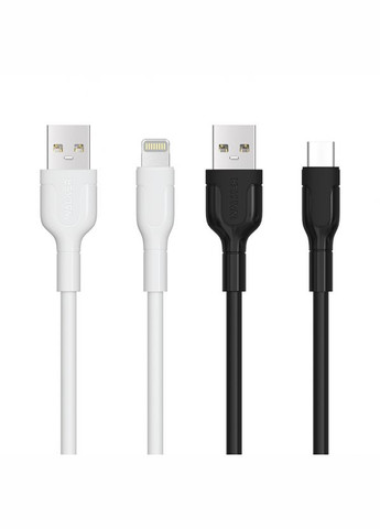 Кабель USB C350 Lightning black Walker (322706358)