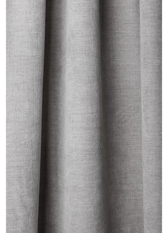 Штори з матового шенілу 2шт. 1,5м х від 2,5м до 3м HYGG (370367265)