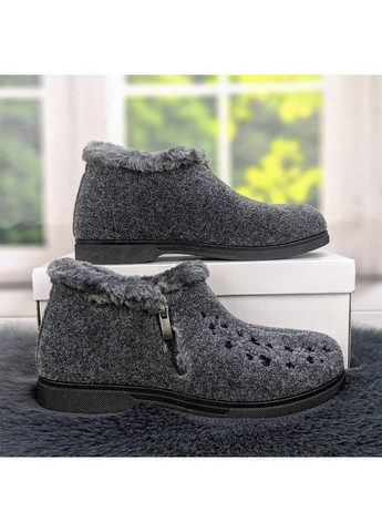 Тапочки чуні жіночі високі на хутрі Gipanis (301127761)