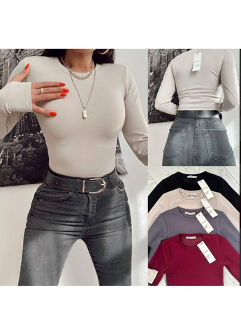 Базовый лонгслив с длинным рукавом No Brand (364961276)