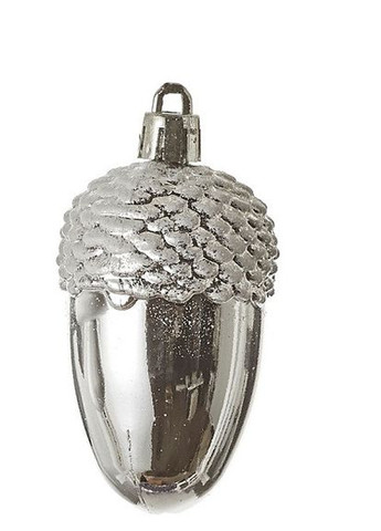 Декоративное украшение пластиковое в асс. 8 см, серое, House of Seasons АССА (329408033)