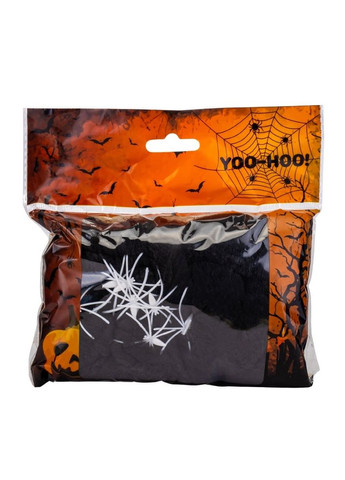 Паутина с пауками на Halloween 19134-002 черная No Brand (346152421)