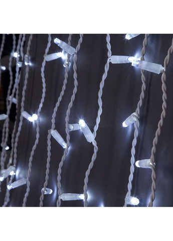 Светодиодная гирлянда (CW-GOF-192L66VCW) бахрома 192LED, 6м, холодный свет Colorway (370618436)