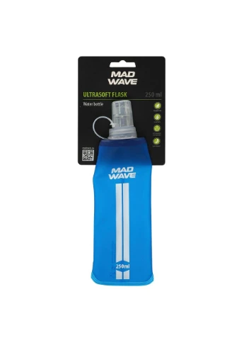 Пляшка для води складана MadWave M1393065 250 мл Синій Mad Wave (334304128)