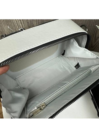 Жіноча міні сумочка каркасна екошкіряна стьобана гладка ProDobro (369365498)