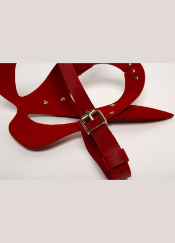 Маска шкіряна Play Cat червона MS-1 Edena (307925947)