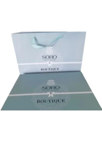 Комплект постільної білизни Євро Boutique 200*230 Circle Olive (A130087) Soho (363856013)