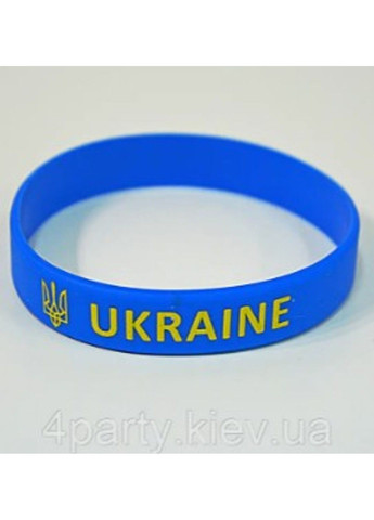 Браслет патриотический Ukraine трезубец голубой No Brand (305847745)