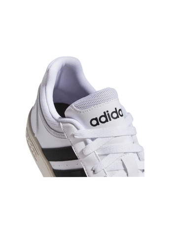 Білі всесезон кросівки hoops 3.0 low classic vintage adidas