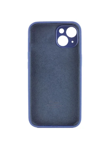 Чохол Silicone Case Full Camera Protective (AA) для Apple iPhone 15 Plus (6.7") Синій Epik (373939308)