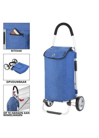 Сумка-візок (928362) ShoppingCruiser Foldable 40 л Blue (366699570)
