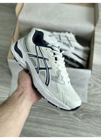 Кросівки жіночі і чоловічі Asics Gel-1130 white blue | Асікс Гель-1130 білі No Brand білі демісезони (364201088)