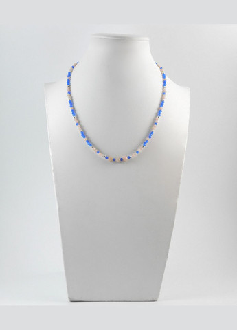 Намисто "Рожева фіалка" Котяче око, Опал, срібло Fursa fashion (322314357)