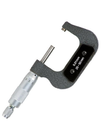 Микрометр 25 x 50 мм 0.01 мм (MT-3042) Intertool (335048463)