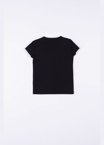 Черная футболка Coccodrillo