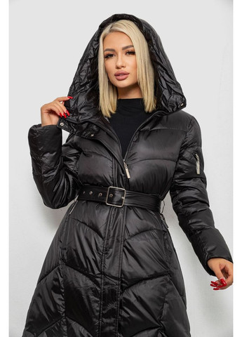 Чорна зимня куртка жіноча зимова, 244r5612 Ager