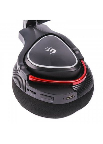 Навушники ігрові Bloody MR710 (Black), RGB, Bluetooth + 2.4GHz + 3.5 jack, A4Tech (333824966)