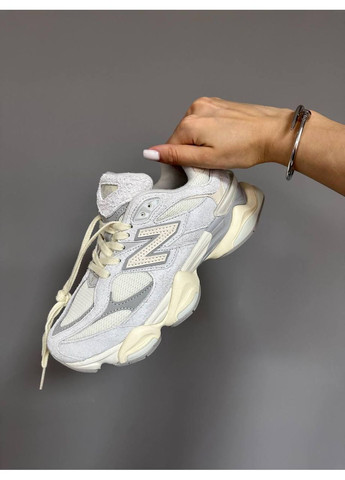Сірі Осінні кросівки чоловічі new balance 9060 quartz grey нью беланс 9060 No Brand
