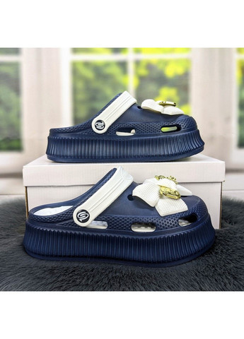 Сабо кроксы женские на платформе с бантиком Progress (299374742)