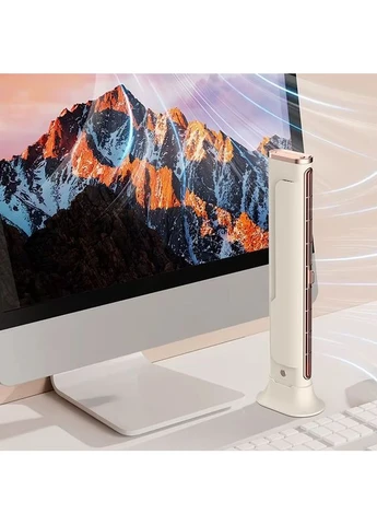 Настільний вентилятор F3 Tower Fan 3 speeds with battery 1200 mAh Epik (388870125)