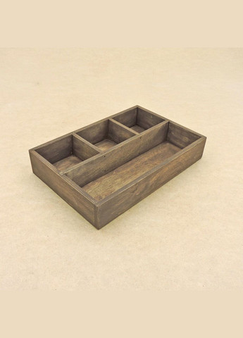 Настільний органайзер з дерева Крістофер мокко (КНЦ-002710) No Brand (328225446)