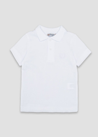 Белая детская футболка-футболка-поло с коротким рукавом для мальчика цвет белый цб-00247458 для мальчика Pengim