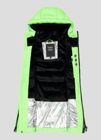 Салатовый жилет с капюшоном Woman Vest Fix Hood CMP (260474642)