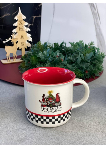 Кружка 400мл "Новогодние мысли" отличная кружка для повседневного пользования с разными рисунками Рисунок 3 OSM (365549111)