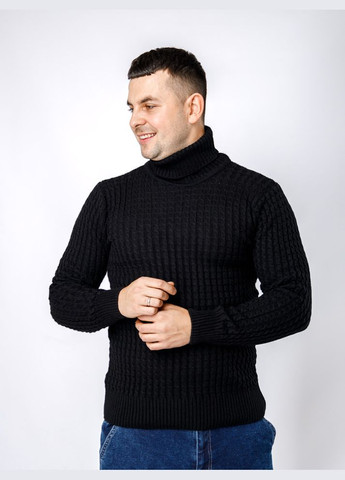 Мужской гольф с длинным рукаво цвет черный ЦБ-00233202 Bektas (306713003)