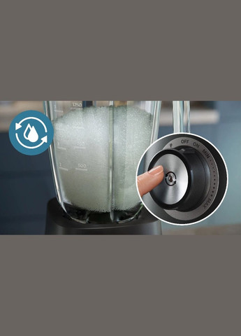 Блендер стационарный Series 5000, 1200Вт, чаша-2000мл, стекло, стакан в комплекте, Philips (341316353)