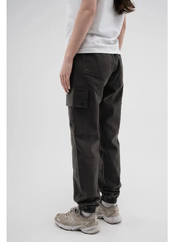 Штаны карго женские Grey v.1 Taboo clothing company (385742051)