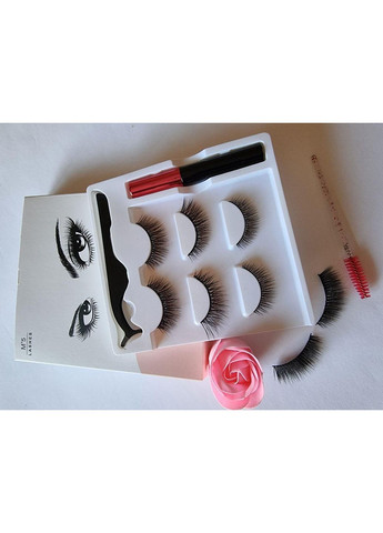 Набор многоразовые ресницы ТРИ модели Классика 2Д 3Д + магнитная подводка Magnetic Lashes (366668473)