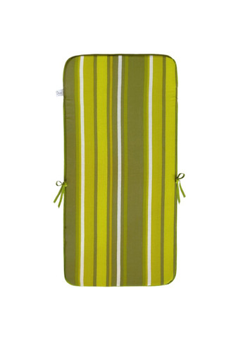 Матрас для садовых стульев салатовый в полоску. No Brand (324828709)