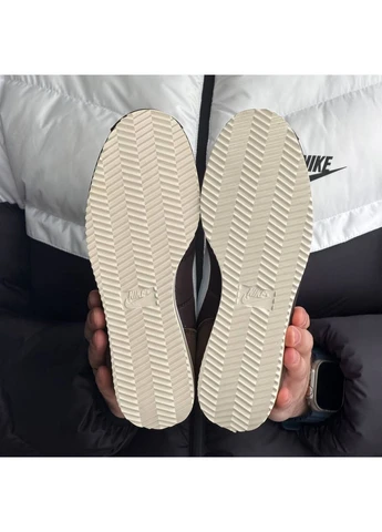Коричневі чоловічі кросівки cortez No Brand