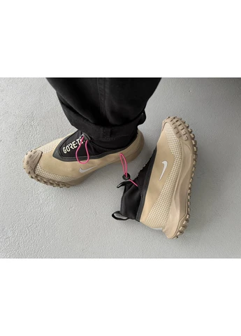 Бежеві літні кросівки nike acg mauntain beige gore-tex найк асж маунс флай No Brand