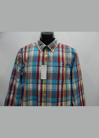 Цветная кэжуал рубашка в клетку No Brand