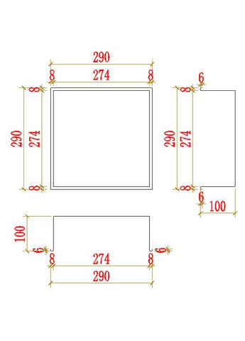 Полиця у ванну кімната вбудована чорна нержавіюча 30 см Nett YB-29 (352261569)