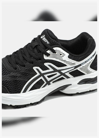 Кросівки жіночі Asics No Brand Gel-Flux 4 чорно-білі демісезони (330577241)