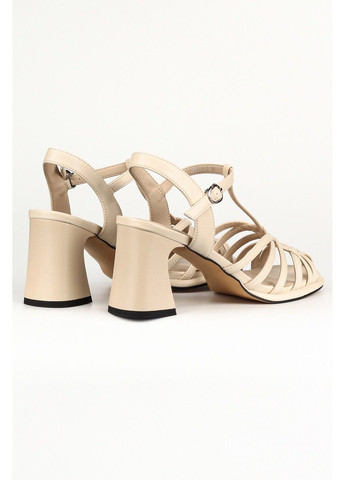 Бежевые женские босоножки 1100240 Renzoni с ремешком