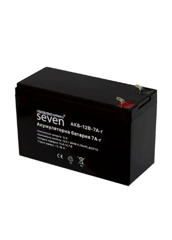 Безперебійне живлення (ББЖ 5А + АКБ 7А·год) SEVEN KA-7857p SEVEN Systems (315821781)