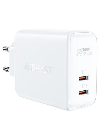 Зарядное устройство A29 блок адаптер питания 50 Вт белый Acefast (279554335)