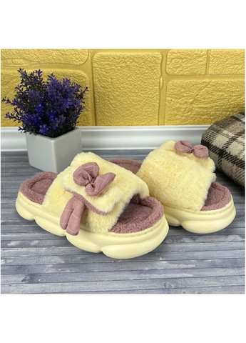 Домашні тапочки жіночі Е-006465-4 Бежеві Sanlin (364531177)