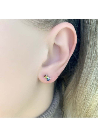 Серебряные серьги с эмалью (2079972) Silver Breeze (317355245)