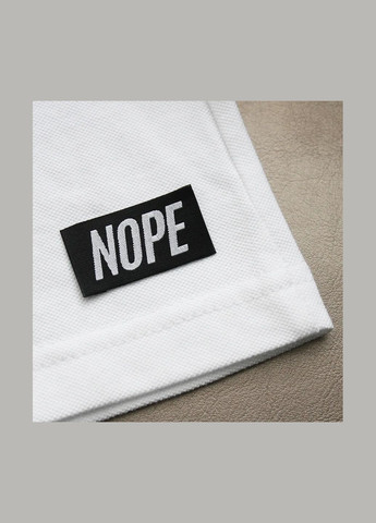 Бирка дакардовая "Nope" черного цвета (6582) No Brand (335812464)