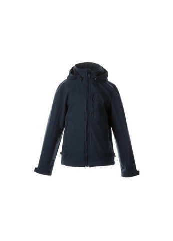 Темно-синяя демисезонная куртка akiva 18490000 тёмно-синий 152 (4741468961255) Huppa