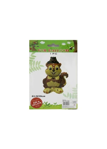 Кулька фольгована " " /YY-F1029/ "Білочка" 63,5*39см 3D, фігурна (1/10) WB (391723078)