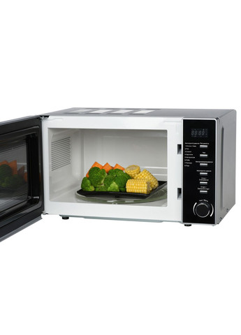 Мікрохвильова піч, 20л, електр.керув., 700Вт, дисплей, відкр.ручкою, сріблястий Ardesto (344558102)