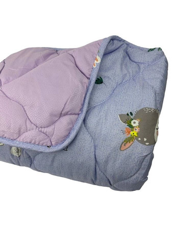 Одеяло закрытое с подушкой детское 20358 105х135 см фиолетовое Arda (336148368)