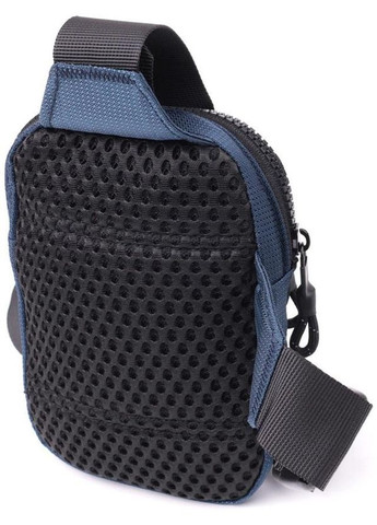 Сумка мужская через плечо сумочка слинг в дорогу планшет спортивный для документов барсетка для телефона Синий 34538 Vintage (332164441)