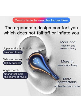 Беспроводные Bluetooth-наушники H3S, с индикатором зарядки, сенсорами и водонепроницаемым корпусом TWS (367401949)